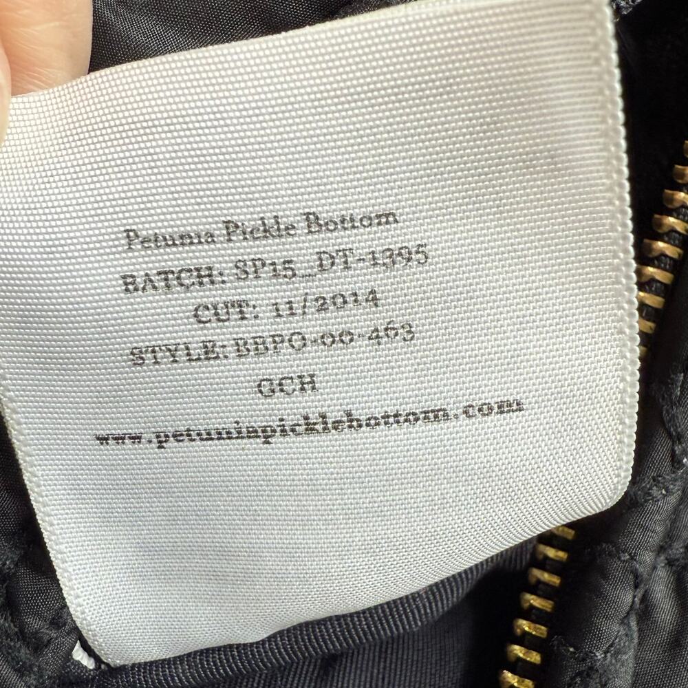 PETUNIA PICKLE BOTTOM Central Park North Boxy Backpack Black - Picture 7 of 16